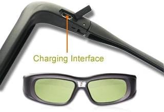 DLP 3d Очила За Бленда ЗА 3D Проектор