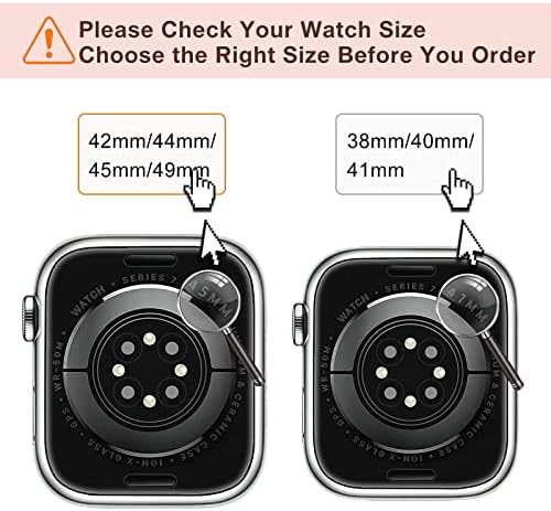 CTYBB 4 Пакет Еластични Најлонски Ленти Компатибилни со Apple Watch 40mm 38mm 44mm 45mm 42mm 41mm, Еластични Спортски Жени Мажи Нараквици за Iwatch