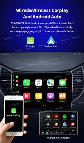 9 3+32GB Android 10 Во Цртичка Автомобил Стерео Радио Одговара за Форд Бик 2015 16 17 GPS Навигација Главата Единица Carplay Android Авто