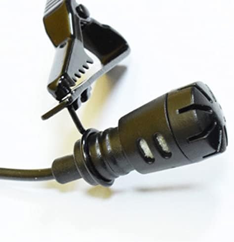 Bluple 3 парчиња лавалиер микрофон метални врски со врски, 3 парчиња лаптопи за пена за ветробранско стакло