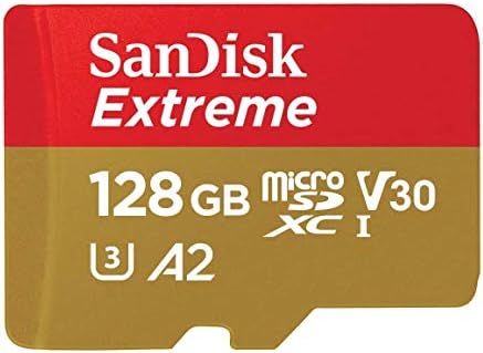 Sandisk 128gb Extreme Работи Со Samsung Galaxy Note 9 4k Мемориска Картичка UHS - 1 V30 Micro SDSQXAF-128g-Gn6mn Класа 10 Со Сѐ Освен