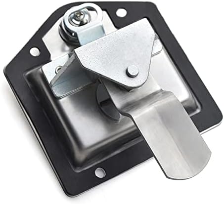 Заклучување на вратата на приколката Т -рачка за заклучување високо полирани копчиња од не'рѓосувачки челик со заптивка - Преклопување на T