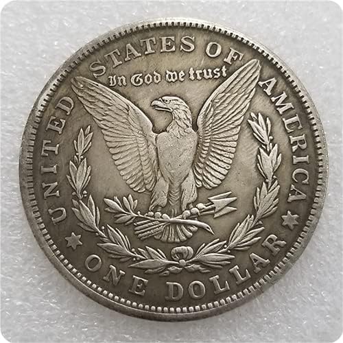 Кокреат Копија 1899 Сребрена Американска Скитничка Монета-Реплика Морган Долар Монета - Уметност Сувенир Монета Предизвик Монета