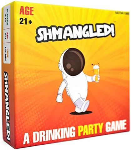 Shmangled - Игра за забава за пиење - Нова игра за пиење - Лесна за игра - Забавна игра за забави - Игра за пиење за возрасни