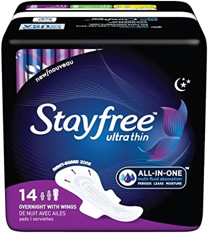Stayfree Ultra Thin 14 брои преку ноќ со крилја