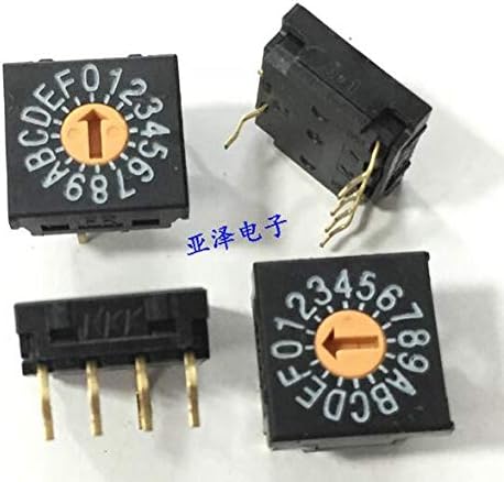 [ВК] Јапонија НКК ФР01-ФР16П-УЛ ротари бирајте го прекинувачот за код 0-Ф прекинувач за кодирање 16 брзина 4: 1 јарди