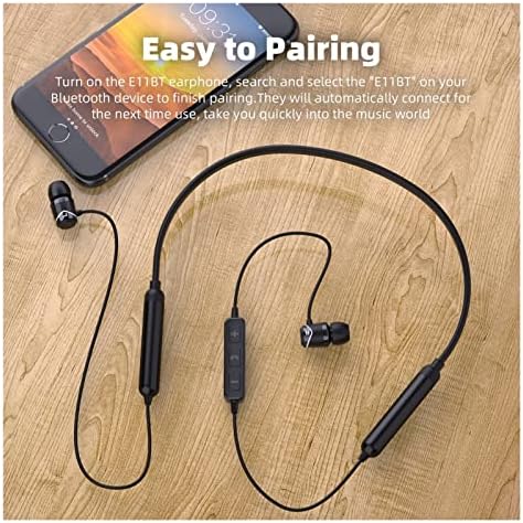 VPSN Вратот Bluetooth Слушалки Безжични Спортски Слушалки Во Слушалки За Уши Со Слушалки За Изолација На Бучава Од Микрофон