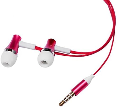 Жични слушалки Hi -Fi звучни слушалки за Handsfree MIC MIC МЕТАЛНИ УСЛОВИ компатибилни со OnePlus Nord N10 5G - NORD N100 - NORD N20 5G - NORD