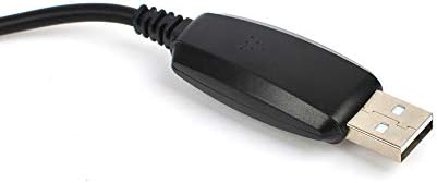 HYSS USB Кабел ЗА GT-3WP &засилувач; BF-9700 TC - WP10W Водоотпорен Примопредавател Двонасочна Радио Токи Токи, Црна