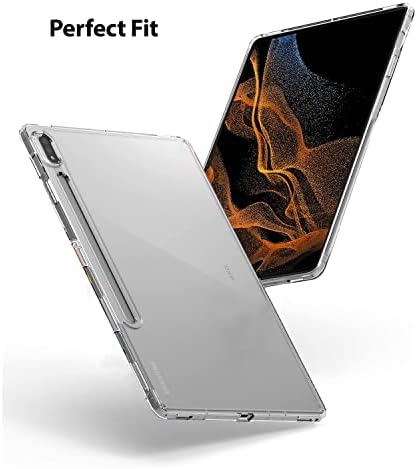 Mooisvs дизајнирани за Galaxy Tab S8 Ultra 14,6 TPU кутија, ултра тенок мек мраз Транспарентен TPU Back Cover Case се вклопува за Galaxy Tab S8