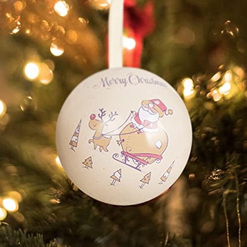 Божиќни бонбони тегла висат украси креативни Божиќни тампони бонбони кутии новогодишна елка што виси топка украси приврзоци што можат да