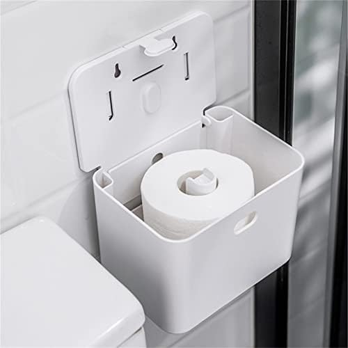 Кутија за пешкир за хартија SDGH, решетка за складирање на тоалетна хартија, домаќинство перфорирана бесплатна, валана фиока за хартија,