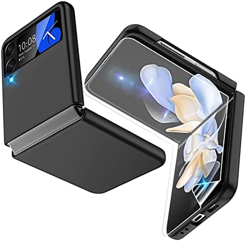 За Телефонска Футрола Samsung Galaxy Z Flip 4, Ултра Тенок Лесен Компјутерски Материјал Отпорен На Абење Против Паѓање Хард Z Flip 4 5g