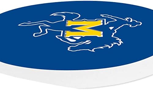 Логото На Државниот Универзитет Мекниз 2.75 х 2.75 Керамички Автомобилски Подлоги Пакет од 2