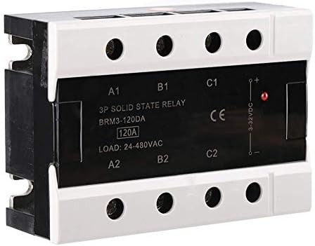 Kxa Solid State Relay, 24-480VAC 100A/120A CONTROL CONTROL AC три фази на цврста состојба на релето за замена на реле за паметни домашни уреди