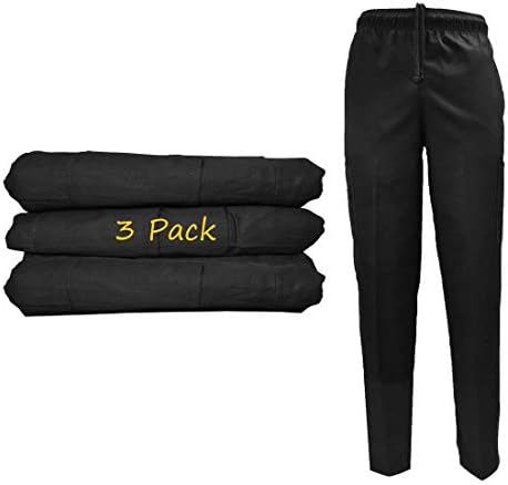 Природни Униформи Класичен 6 Џеб Готвач Карго Панталони Со Мулти-Пакет QTYS На Располагање