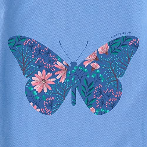 Животот е добар. Женска дива цвет пеперутка LS Crusher-Lite Vee, Cornflower Blue, екстра мал
