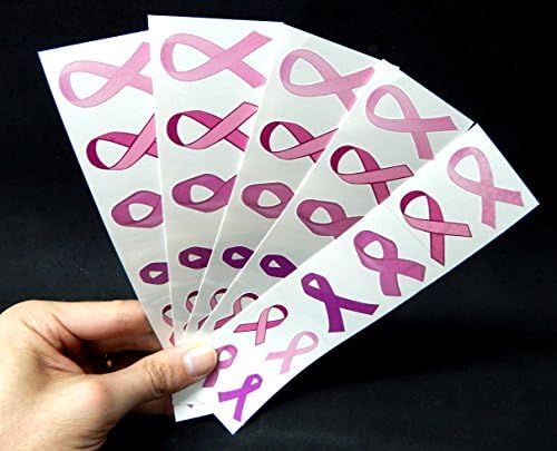 40 Розова Лента Привремени Тетоважи: Тетоважа За Свесност За Рак На Дојка