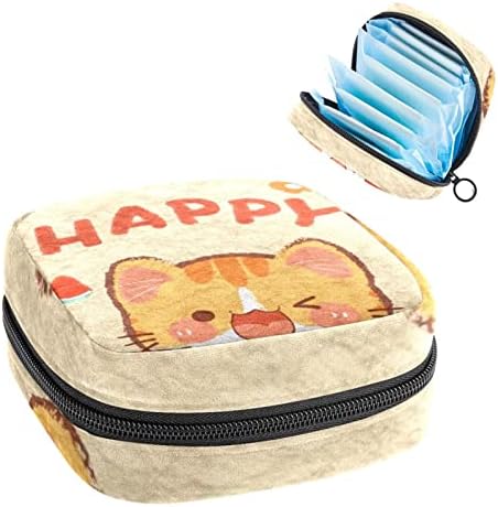 Санитарна торба за складирање на салфетка, торбичка за менструална чаша, преносни санитарни салфетки за чување торби за складирање женствена