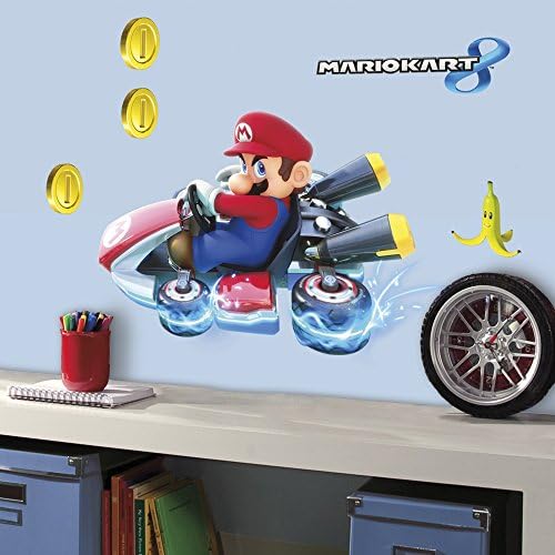 Цимери RMK3001GM Nintendo Mario Kart 8 кора и стап за џинови на wallидови