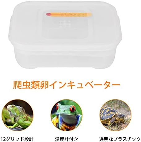 Кутија за Размножување рептили, Кутија За Размножување Геко Гуштери Лавови Грива Инкубатор Гуштери Инкубатор за влекачи инкубатор