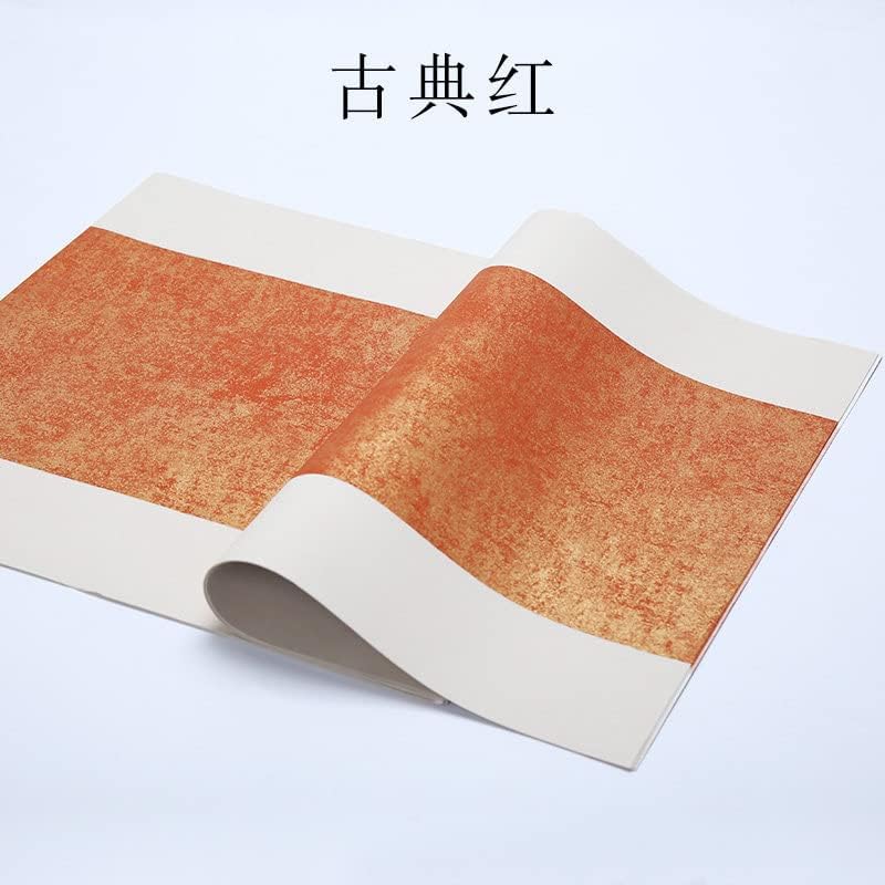 Zhangruixuan-Shop Кинески антички книги Вежбајте транскрипција на калиграфија 鎏金蜡染 宣纸 四尺 尺 对 开 半 生熟 五言 言 楹联 毛笔 书法 作品 对 对