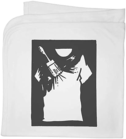 Азида 'слика на маица' памучно бебе ќебе/шал