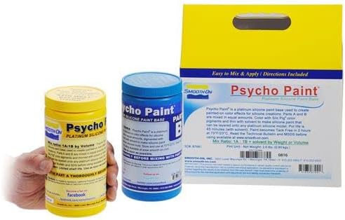 Психо боја - Платинум силиконска боја база - комплет за 8 унца