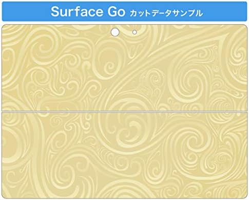 Decal Cover Igsticker за Microsoft Surface Go/Go 2 Ultra Thin Protective Tode Skins Skins 001950 образец жолта едноставна