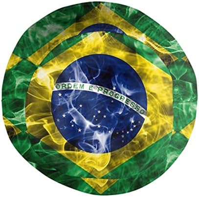 Мода бразил бразилско знаме корпа капа широко расправија за заштита на сонцето, капа, капачиња на отворено капи за мажи жени