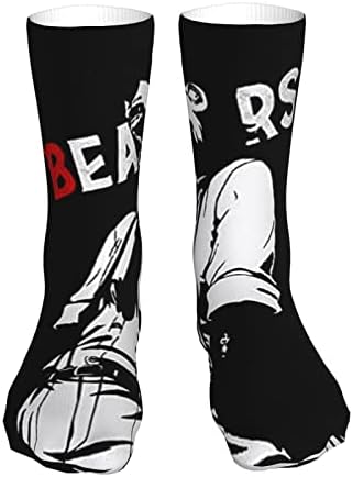 Панкооклуб аниме манга astверски чорапи чорапи со лежерна должина апсорбираат пот, топли спортски чорапи унисекс унисекс