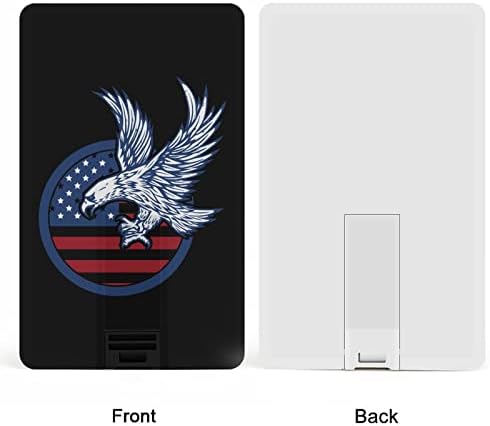 Орел На Денот На Независноста На Американското Знаме USB Флеш Диск Дизајн НА Кредитна Картичка USB Флеш Диск Персонализиран Мемориски