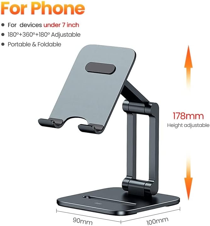 Телефон за метална биро за стоење на таблети за телефон и таблет