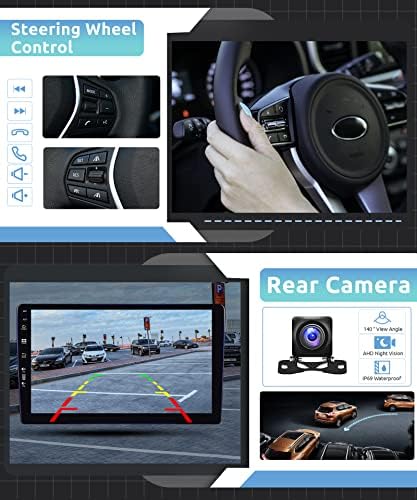 8 Основни Андроид Автомобил Стерео За Тојота Корола 2009-2013, 2g 32g Автомобил Радио Со Безжичен Apple Carplay 9 Инчен Екран На