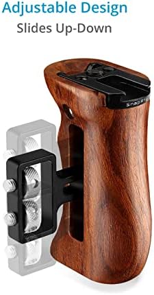 Универзална рачка од дрво на Проаим Снеприг за мала до средна големина DSLR камера | Прилагодлив дизајн со удобен и безбеден зафат