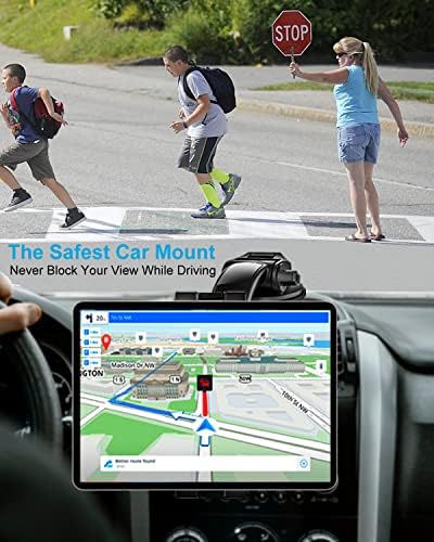 Phichy Table Tablet Mount за 4,7 -12.9 Телефон и iPad-држач за таблети за автомобили за шофершајбната на таблата со вшмукување