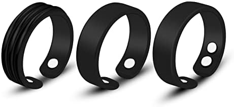 ZZ Zinfandel 3PCS Магнетски лимфни прстени, лимфни дренажни магнетни прстени, прстени со магнетна терапија, лимфни дренажни терапевтски