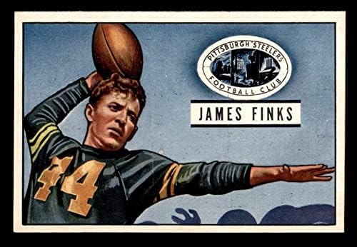 1951 Bowman 130 Jim Finks Pittsburgh Steelers Ex/Mt Steelers Tulsa