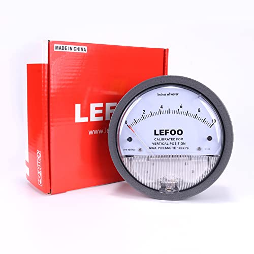 Мерач на притисок на притисок на Lefoo LFB HVAC Мерач на притисок Дигитален диференцијален мерач на притисок со висок прецизен мерач на притисок