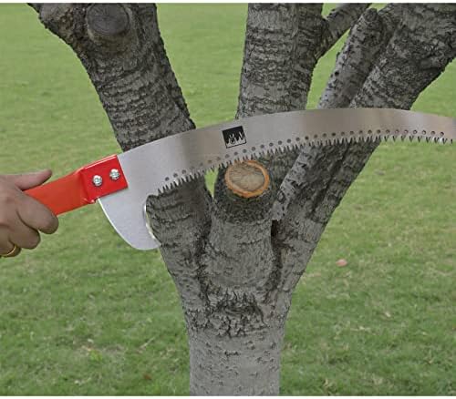 Scalebeard Pruning Saw, 15 Trimmer Trimmer Trimmer Pole Saw Saw Blade, Градинарски столб на глава, рачно пила за кастрење на дрвјата