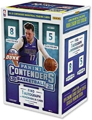 2020/21 Panini Contenders NBA Basketball Blaster Box