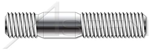 M12-1,75 x 95mm, DIN 938, метрика, столпчиња, двојно завршување, завршен крај 1,0 x дијаметар, не'рѓосувачки челик A4