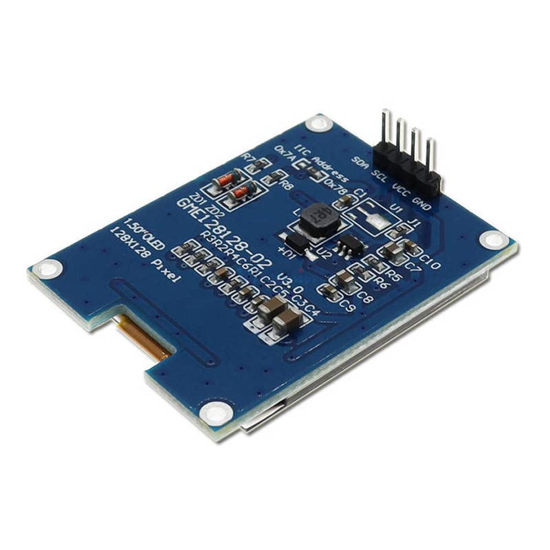 1,5 инчен OLED дисплеј модул 128X128 SSD1327Z возач I2C IIC интерфејс за Raspberry Pi за STM32 за Arduino