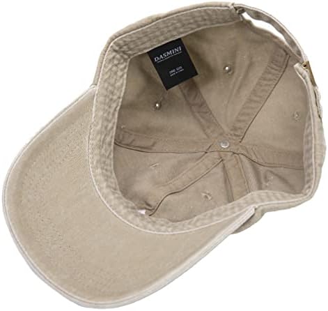Дасмини тато капа за бејзбол капа унисекс на отворено неструктурирана измиена мека памучна планинска капа