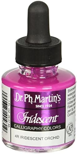 Д-р д-р Мартин 400070-4R Iridescent Calligraph Color, 1,0 мл, Iridescent Orchid
