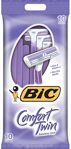 BIC Comfort Twin Blade Shaver, жени, 10-броеви