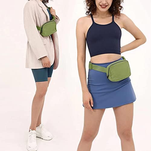 Торба за појас за жени мажи мини фани пакет со торбичка за половината за тренингот трчање патувајќи пешачење водоотпорен унисекс појас торби