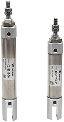 Kenid CDJ2D10 CDJ2D16 Double Clevis Pneumatic Air Cylinder Double Acting Single Rod 10mm 16mm Bore 5 ~ 200 mm мозочен удар со PIN 1 парчиња