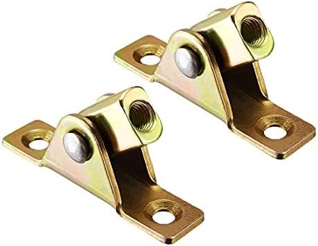 Uxcell Gas Spring Connect Connector M8 Femaleенски нишка A3 челик со заграда 2 парчиња
