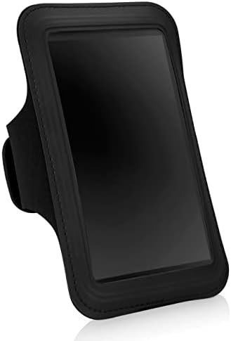 Case Boxwave Case за BlackBerry Z3 - Спортски амбранд, прилагодлива амбалажа за тренинг и трчање за BlackBerry Z3 - etет Црн
